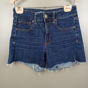 Aeo cut off shorts sz 6